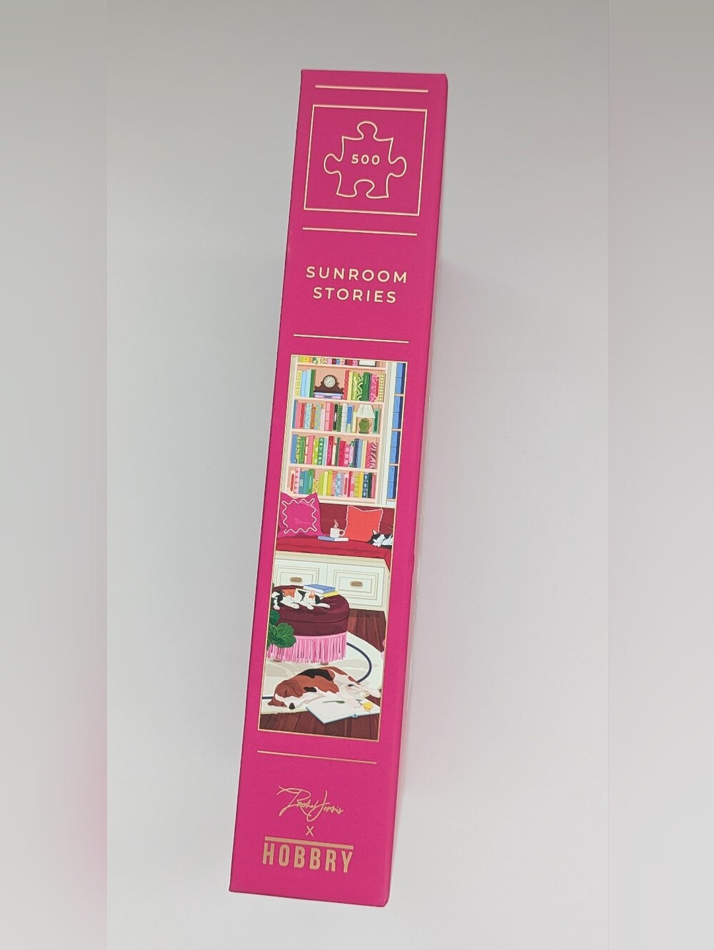 NEW IN BOX Hobbry "Sunroom Stories" 500-Piece Puzzle - Picture 6 of 9